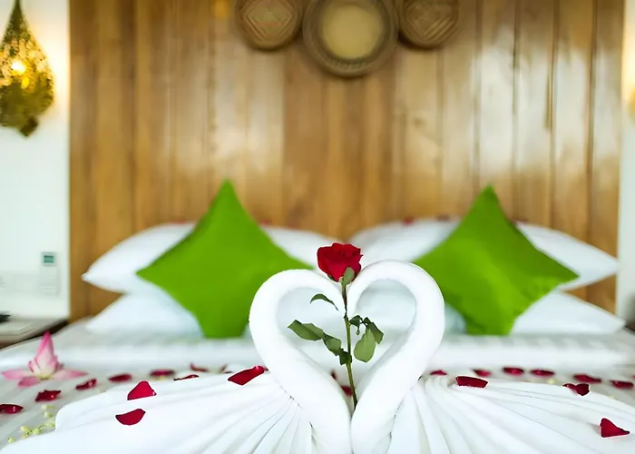 Deluxe Double With Patio Or Balcony Pensjonat Siem Reap